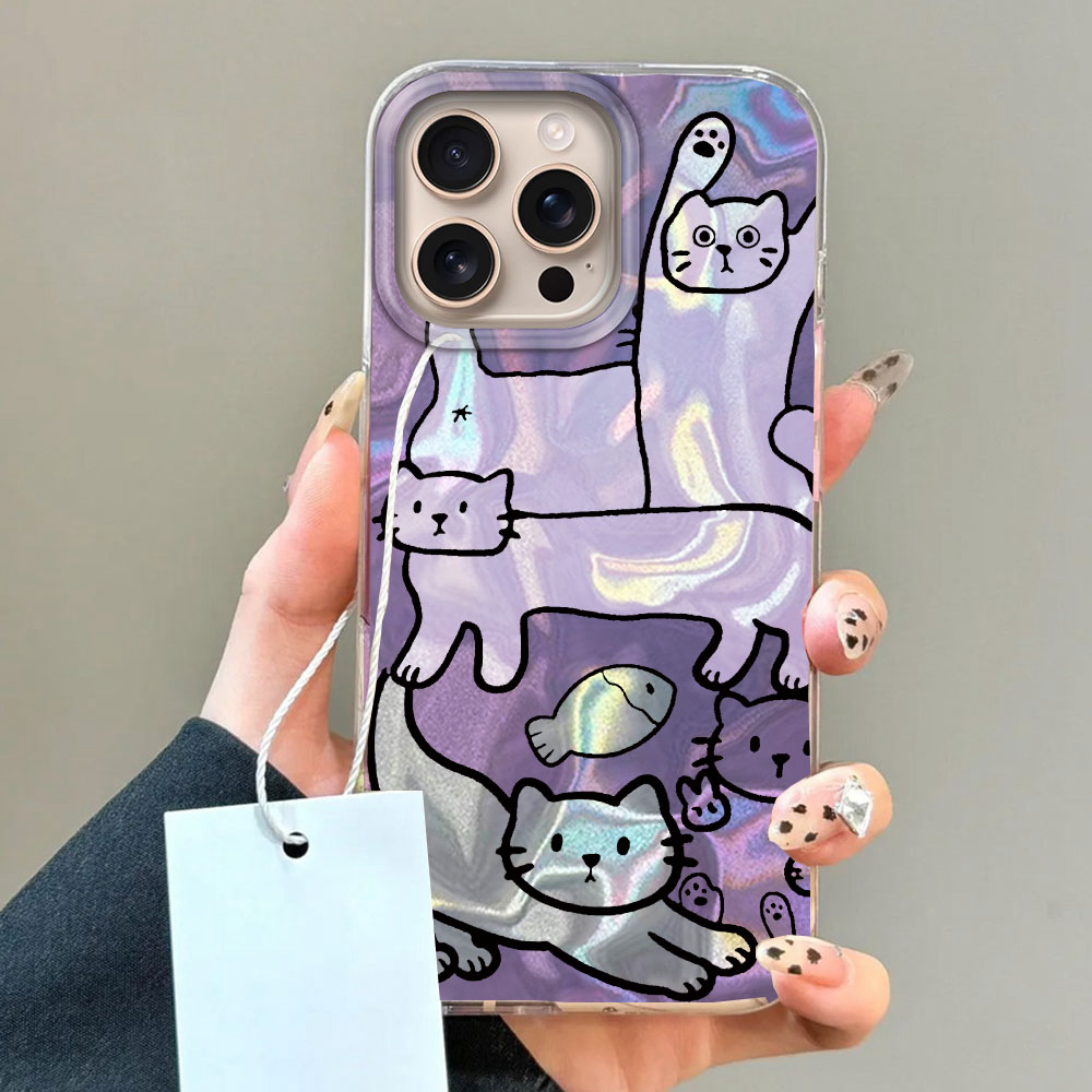 สีม่วงสายแมวปลาน้ําเคสโทรศัพท์ - Phone Cases Xs Max บทวิจารณ์และราคา