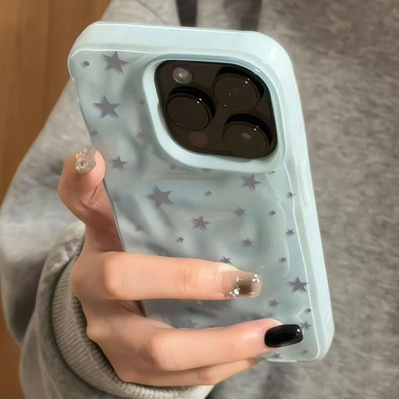 เคสโทรศัพท์ลายคลื่นดาวน่ารักสไ - Phone Cases Drawing บทวิจารณ์และราคา