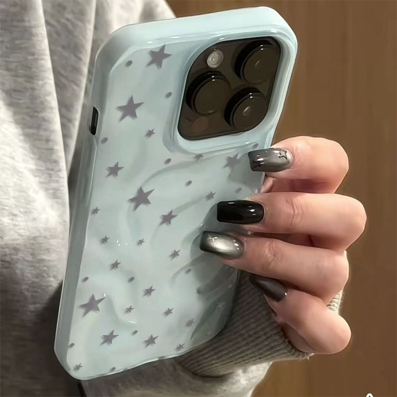 เคสโทรศัพท์ลายคลื่นดาวน่ารักสไ - Phone Cases Drawing บทวิจารณ์และราคา