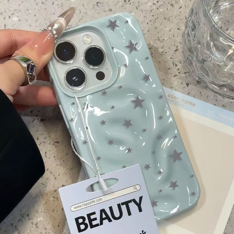เคสโทรศัพท์ลายคลื่นดาวน่ารักสไ - Phone Cases Drawing บทวิจารณ์และราคา